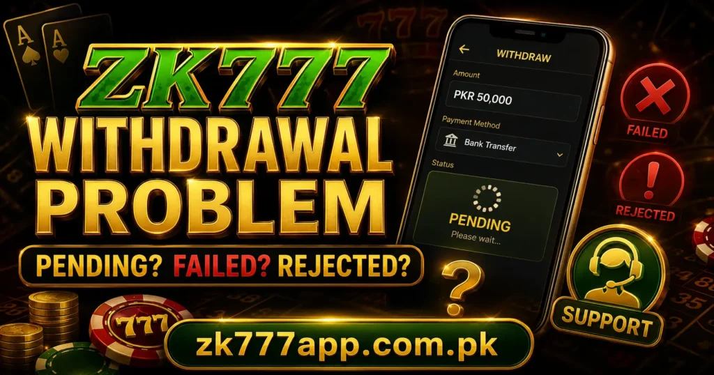 ZK777 Withdrawal Problem
