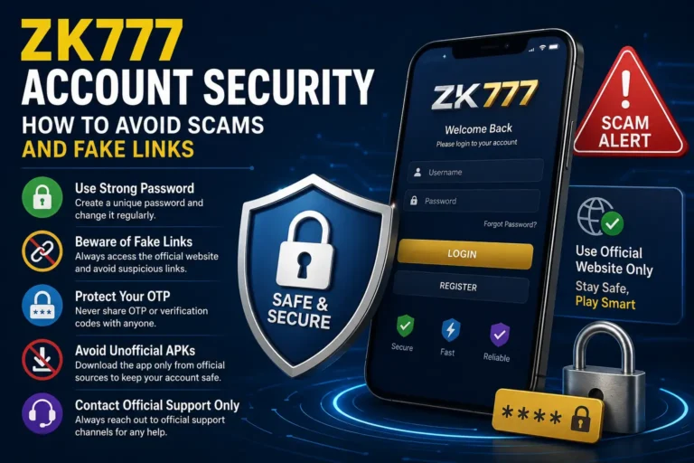 ZK777 Account Security