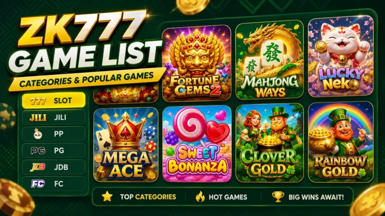 ZK777 Game List