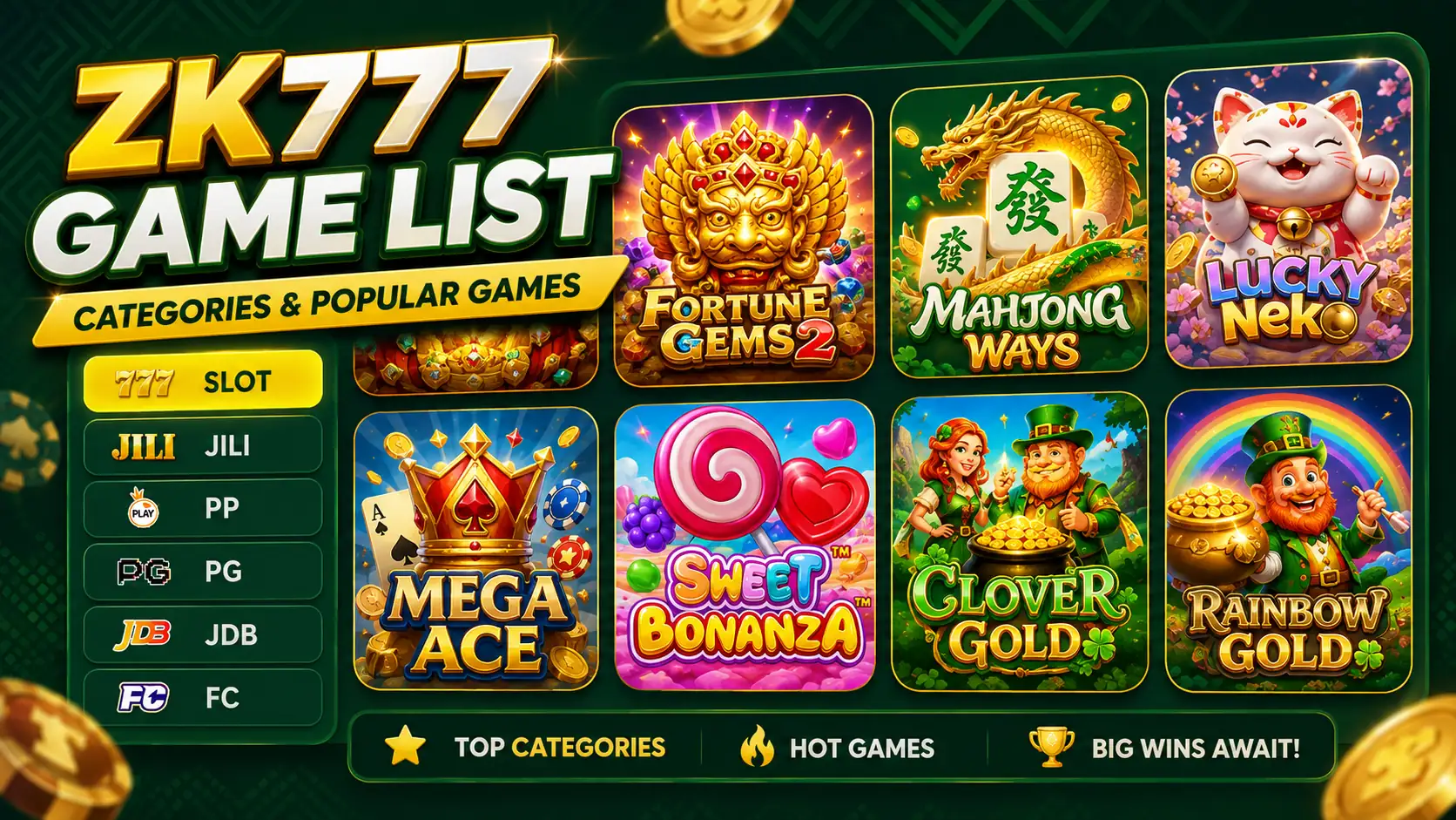 ZK777 Game List